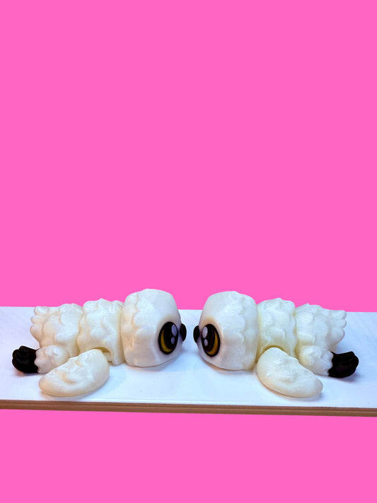 Snow Owl Companion No. 2: Celestial White - Full Moon Edition