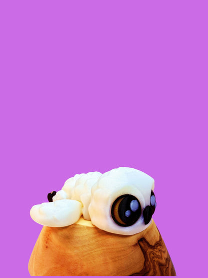 Snow Owl Companion No. 2: Celestial White - Full Moon Edition