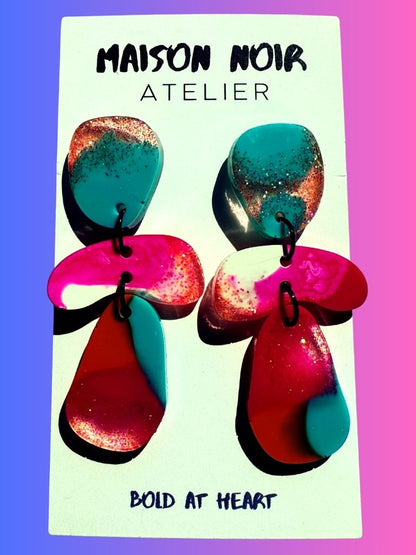 Turquoise Current Dangles