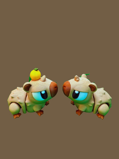 Capybara Companion: Side-Eye Edition