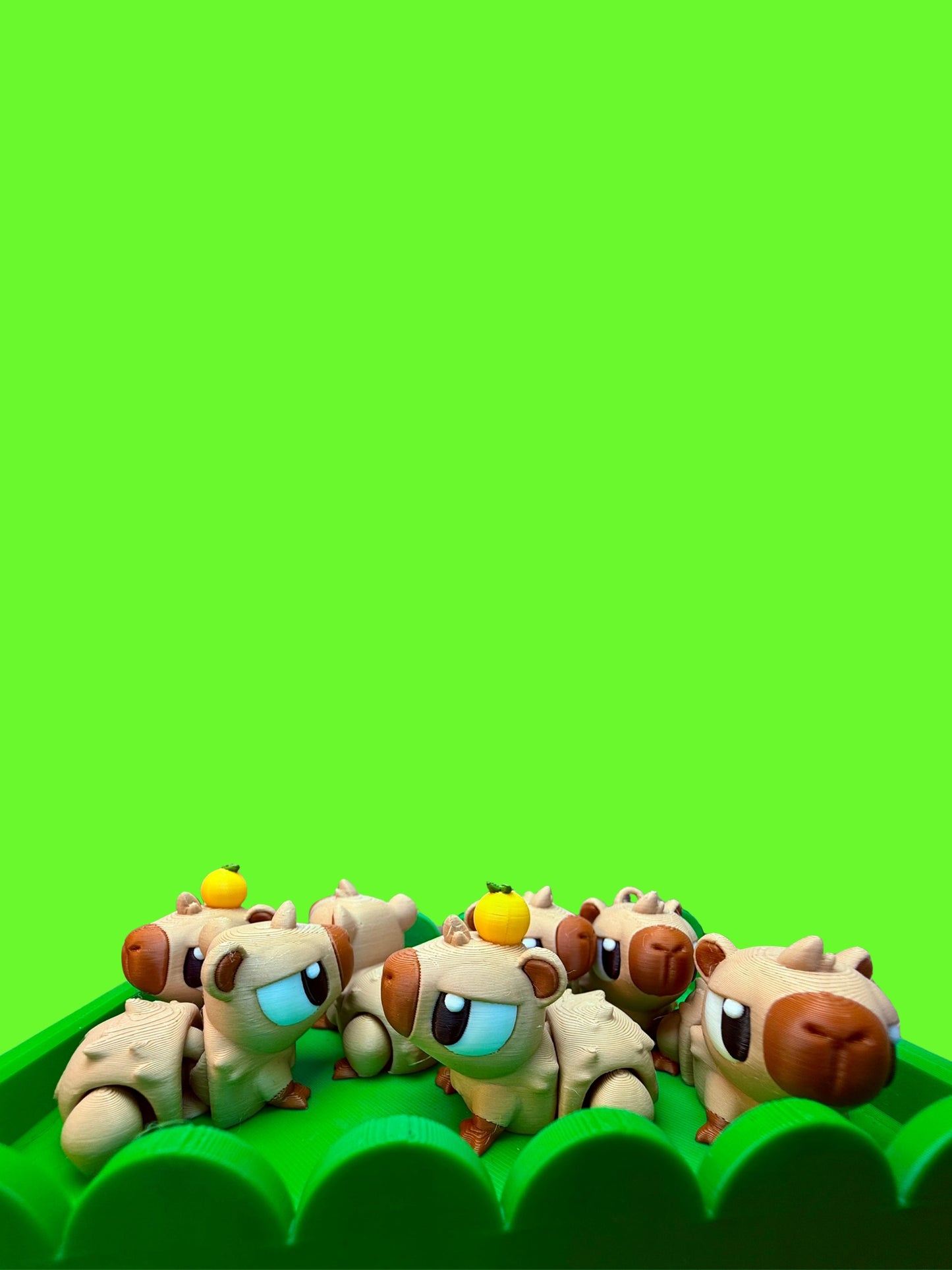 Capybara Companion: Side-Eye Edition