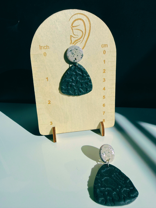 Blush Noir Dangles