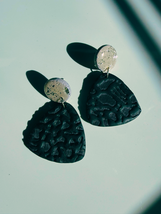 Blush Noir Dangles