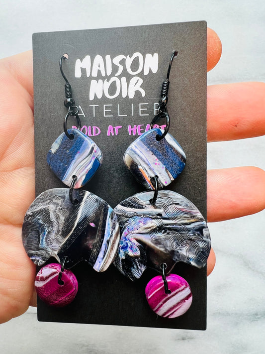 Marble Mischief Trio Drop