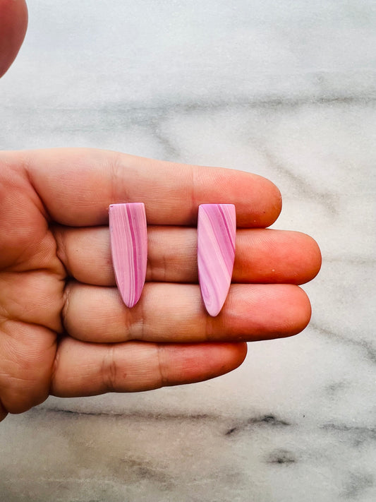 Rosé Blade Dagger Studs