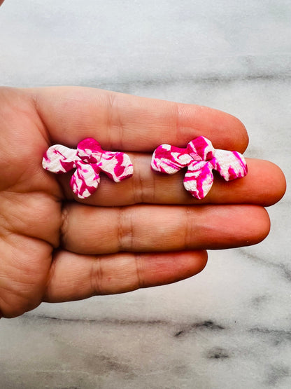 Raspberry Riot - Petal Studs