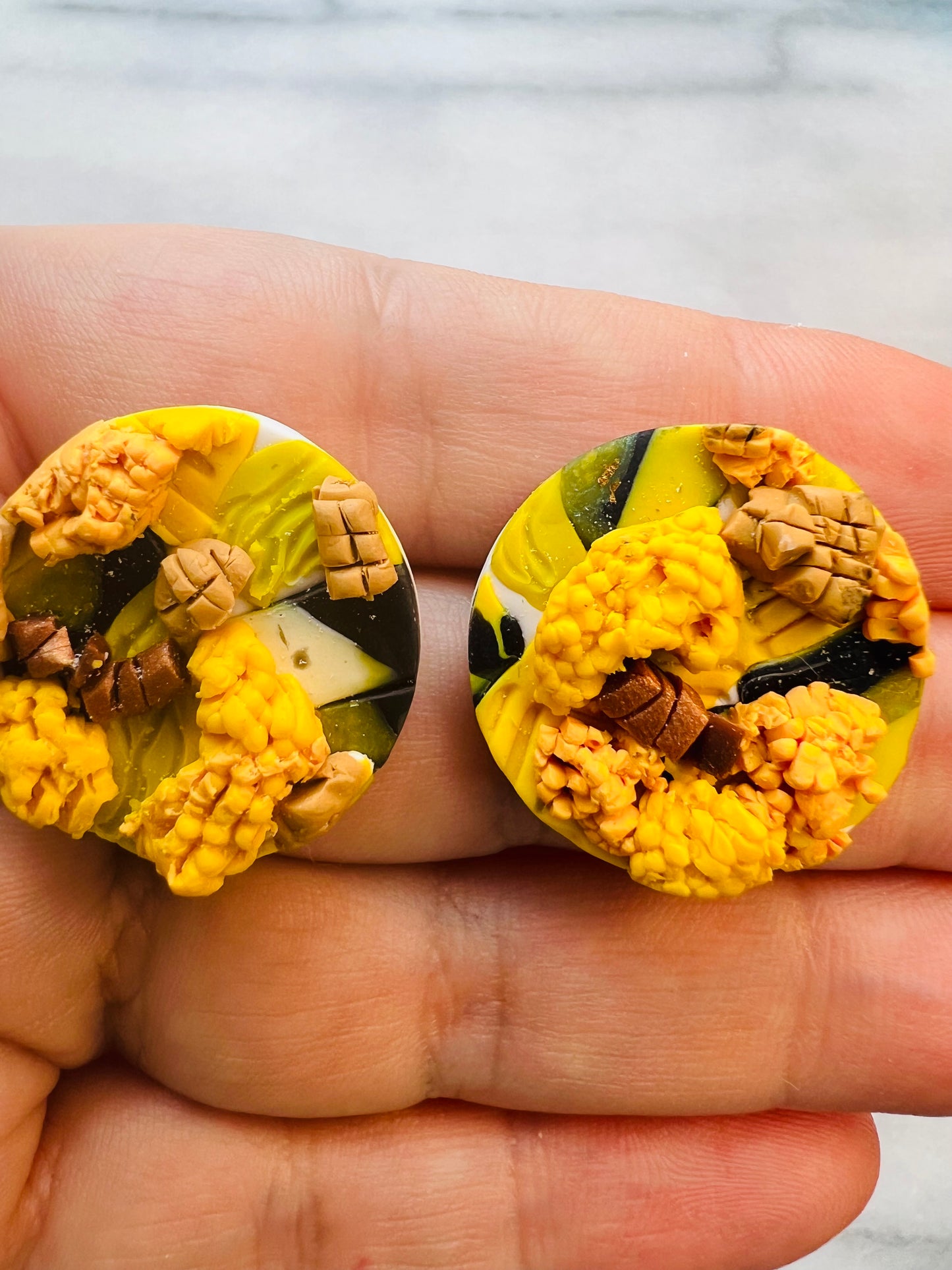 Petalform - Marigold Studs