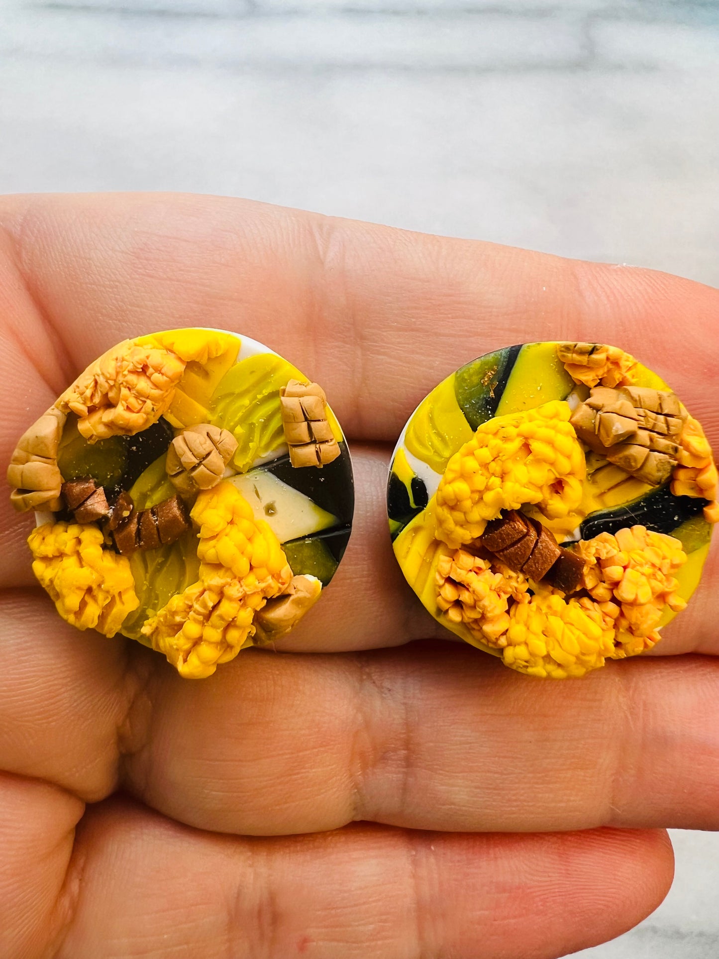Petalform - Marigold Studs