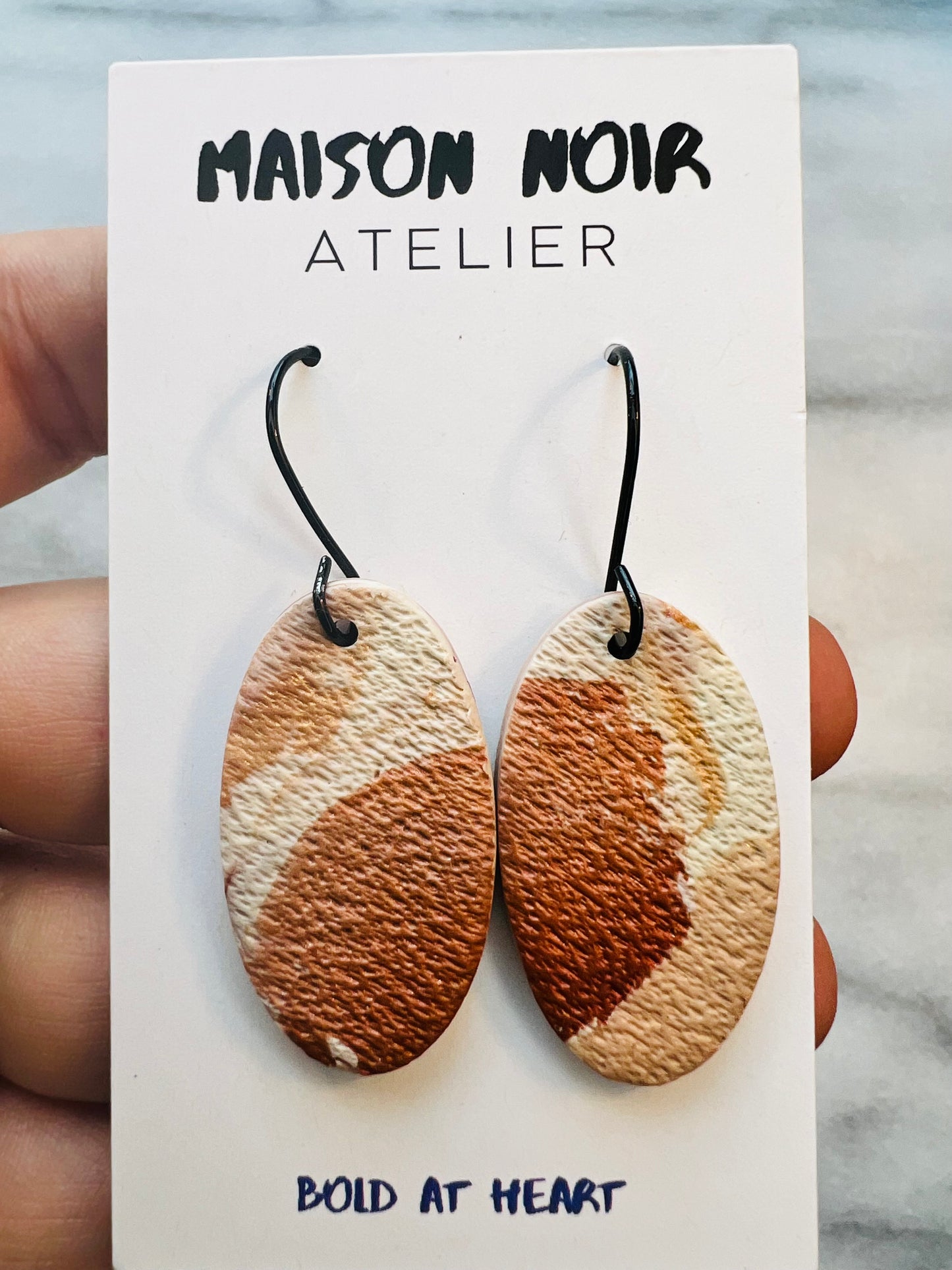 Metal & Milk - Hanging Ovals