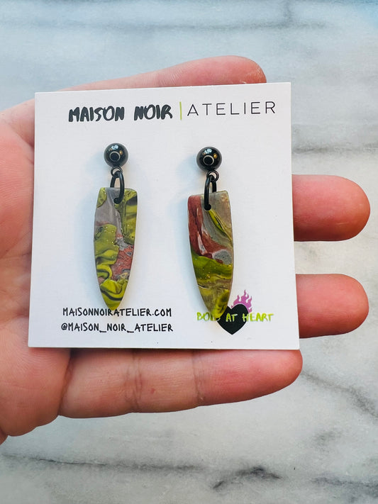 Jungle Patina - Small Dagger Drops