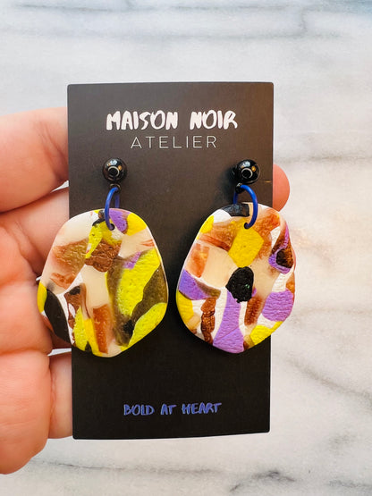 Graphic Flora - Textured Oval Powerhouses