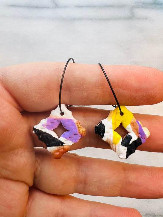 Moroccan Electric Spring Hoops