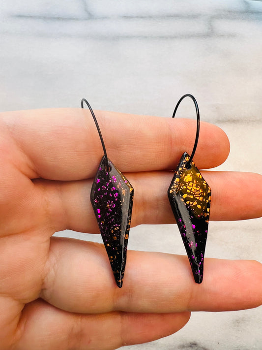 Mirror Voltage - Diamond Hoops