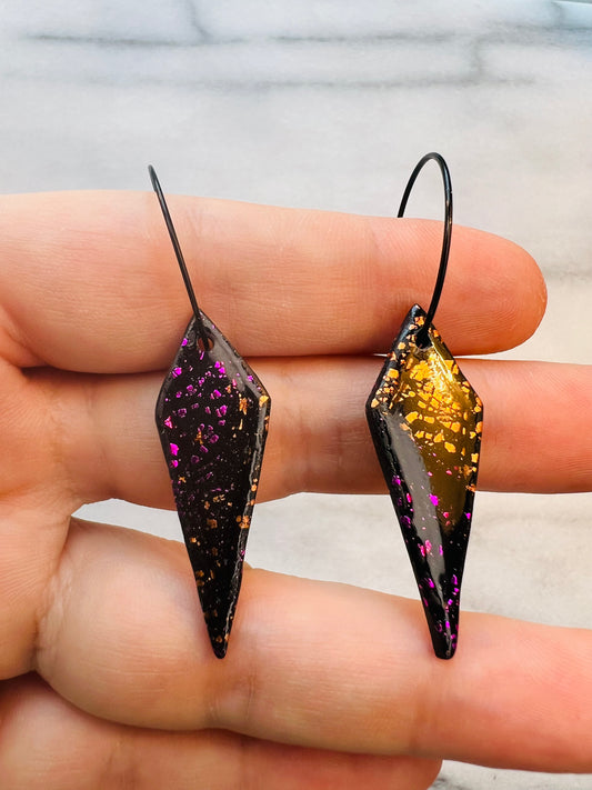 Mirror Voltage - Diamond Hoops