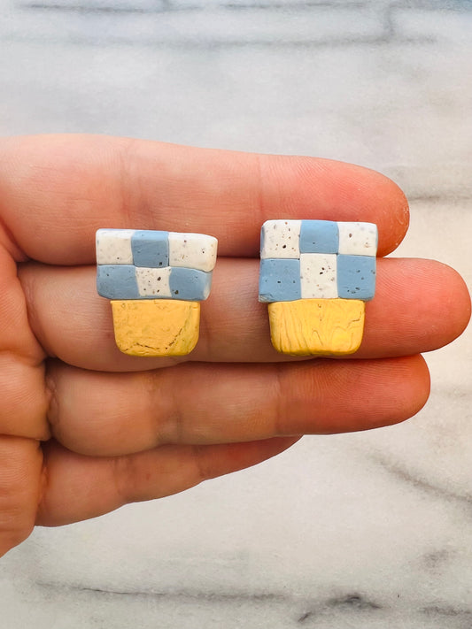 Checkmate - Ska Mushroom Studs
