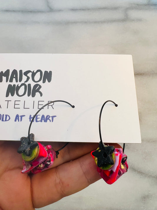 Charm Charge Hoops I