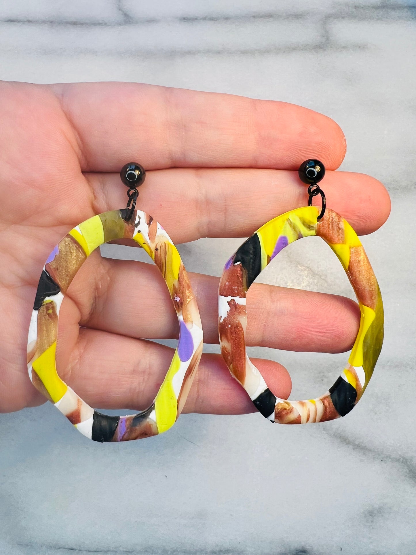 Voltage Vortex - Organic Hoops