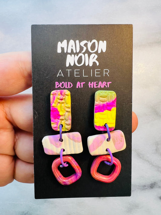 Neon Layer Cake Drops